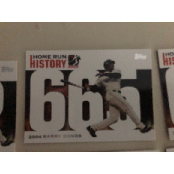Barry Bonds 2006 Topps Home Run History Card Lot (14) MLB San Francisco Giants - Picture 4 of 16